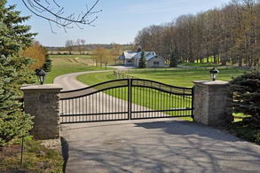 Front Gates - Country homes for sale and luxury real estate including horse farms and property in the Caledon and King City areas near Toronto